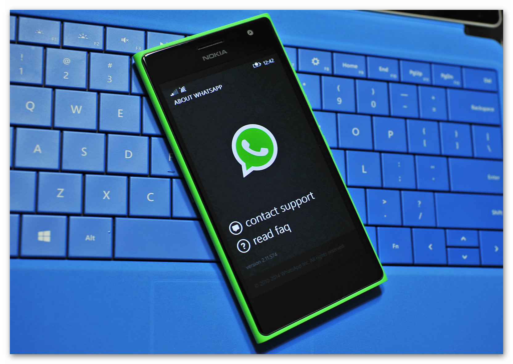 Изображение WhatsApp для Windows Phone
